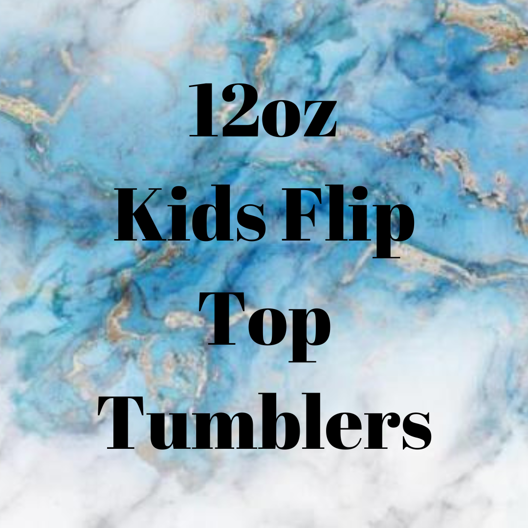 12oz Kids Flip Top Tumbler