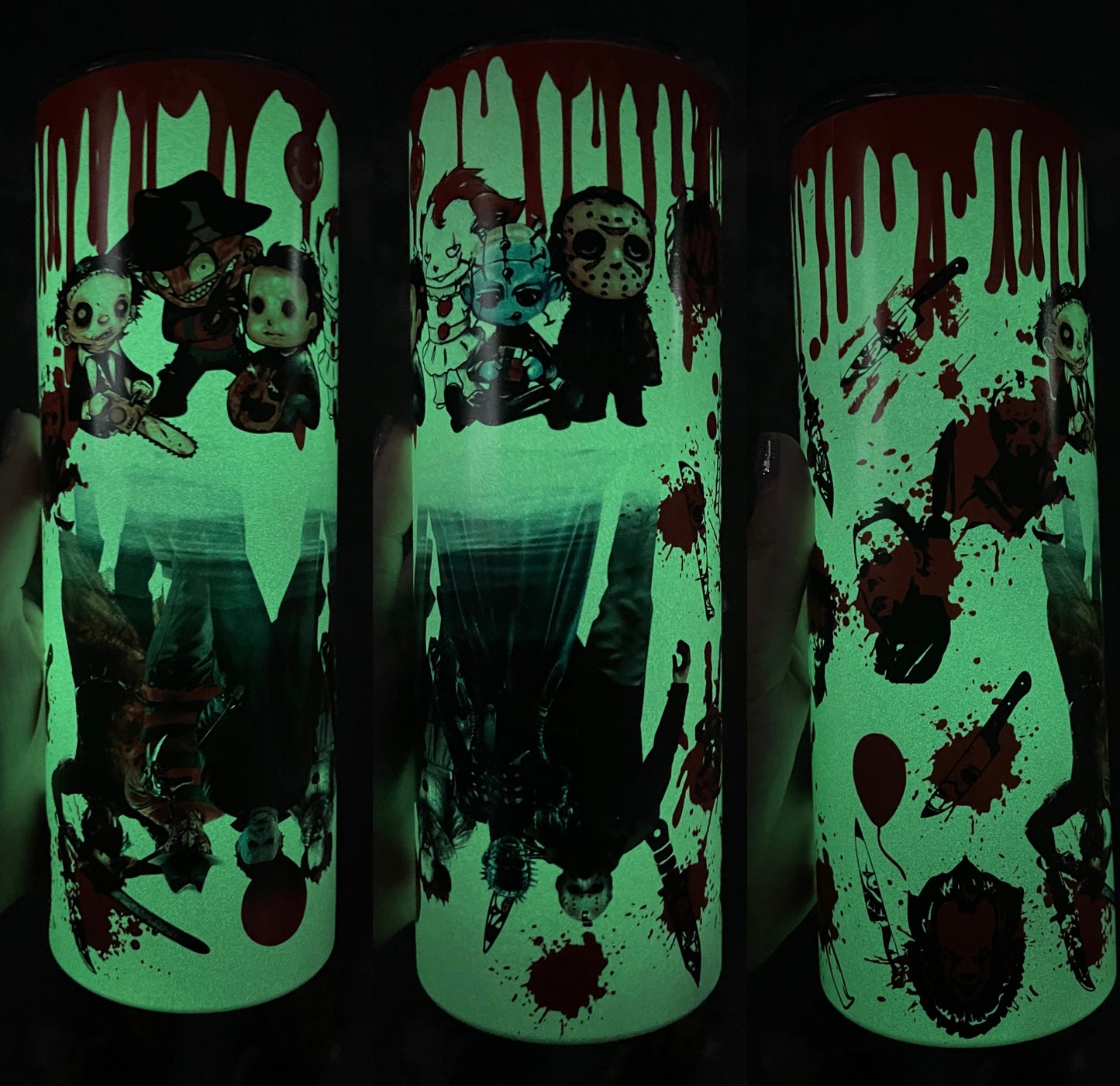 Baby Horror Characters Glow In The Dark