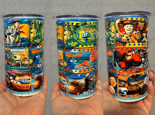 12oz Cartoon Movie Tumbler