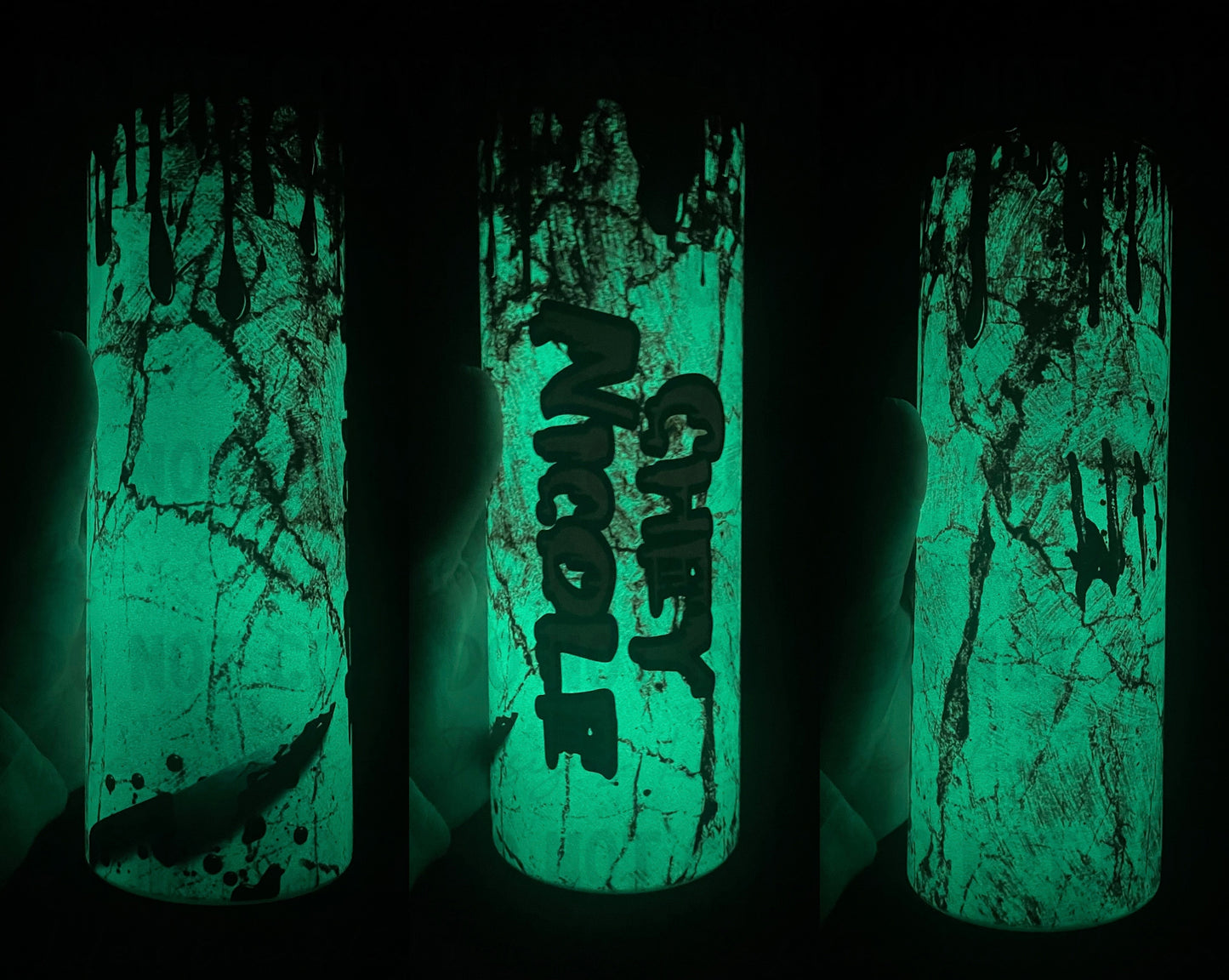 Horror Blood Splatter Glow In The Dark