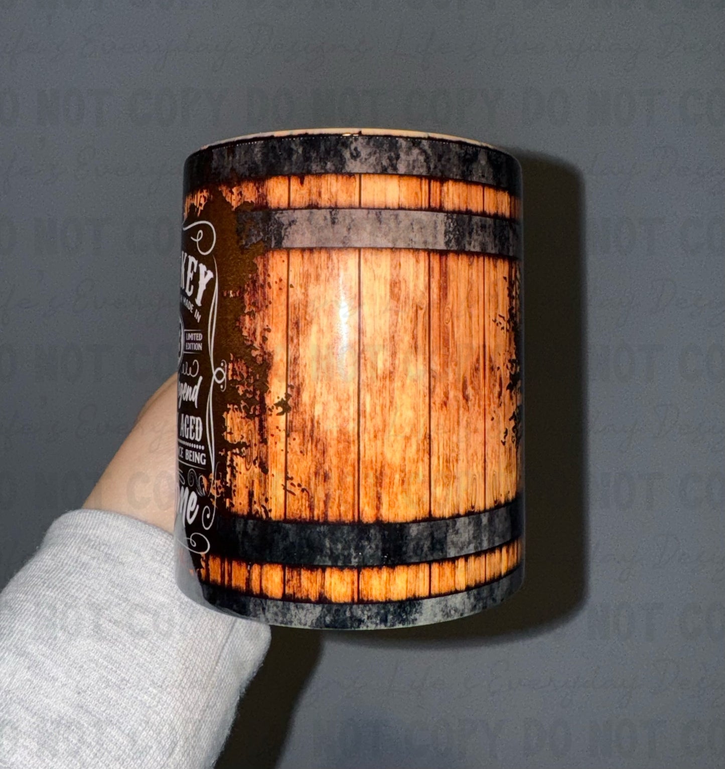 Whiskey Barrel Coffee Mug