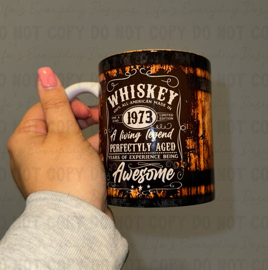 Whiskey Barrel Coffee Mug