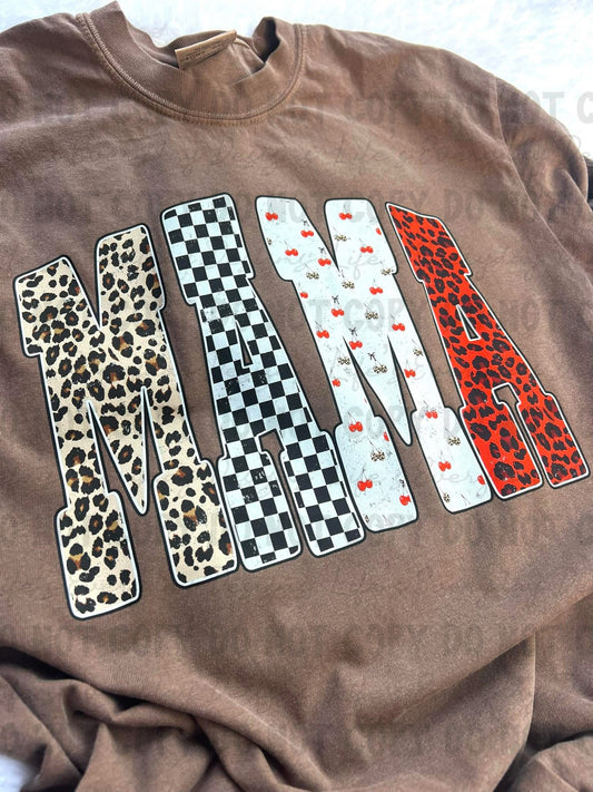 Grunge Mama Multi Graphic Tee