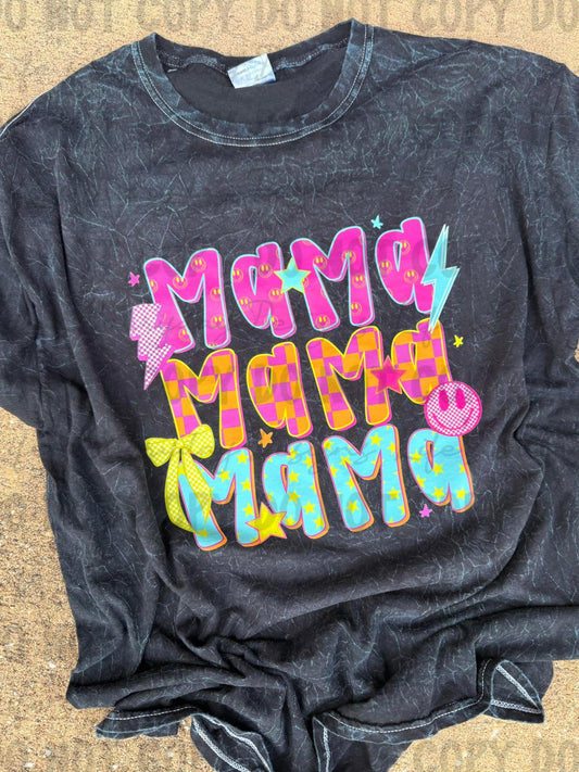 Retro Neon Mama Tee