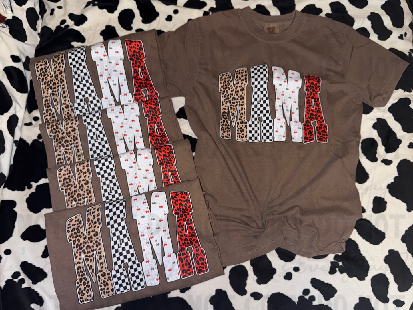 Grunge Mama Multi Graphic Tee