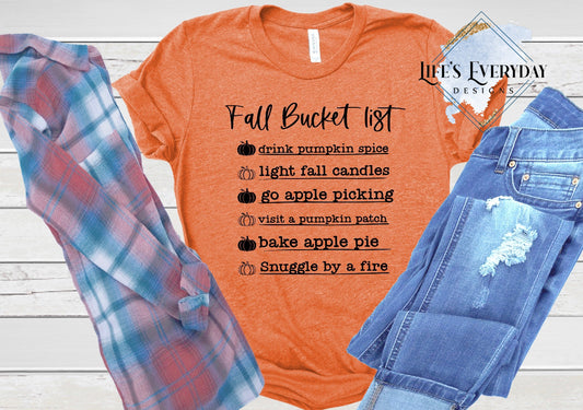 Fall Bucket List