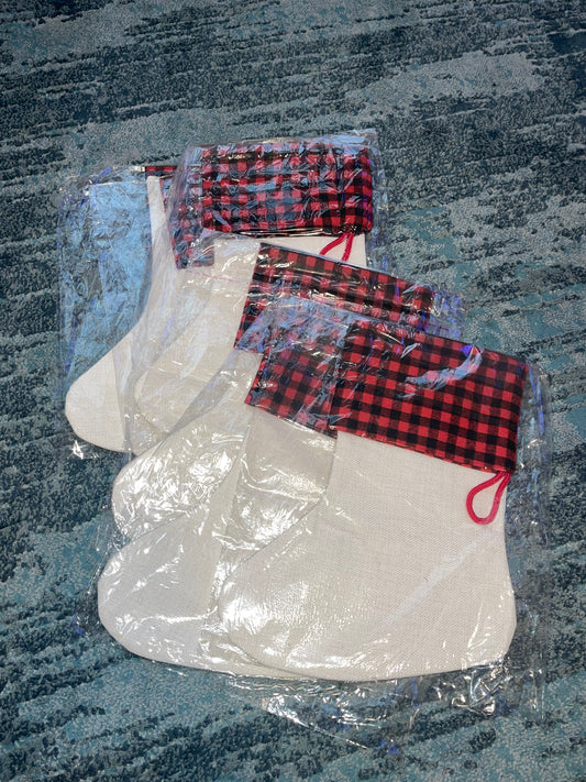 Plaid Custom Stocking