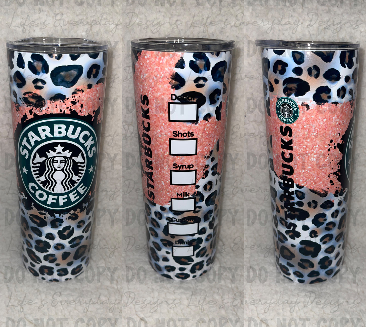 Leopard/Pink Starbs